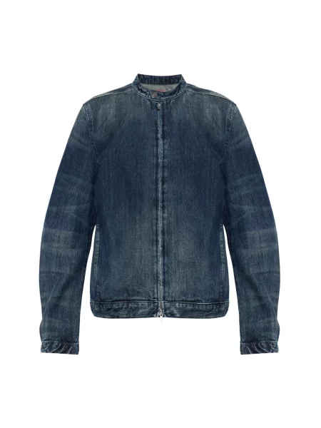Kurtka jeansowa Diesel niebieska