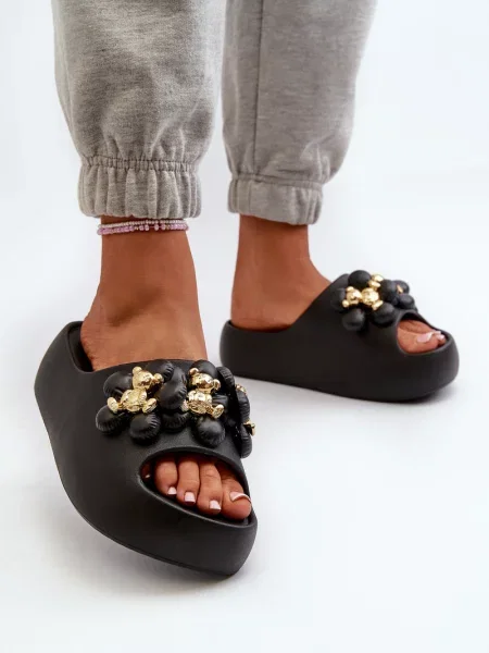 Papuci de casă Kesi negru