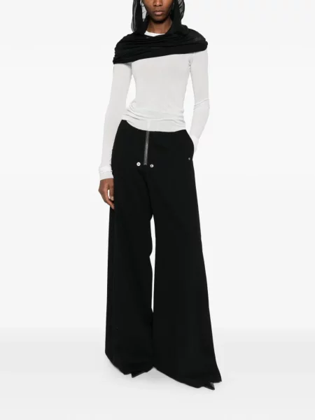 Top Rick Owens lung alb