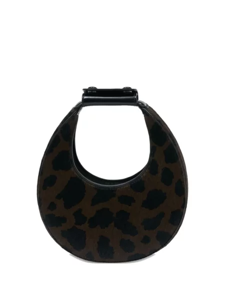 Mała mały torebka Staud brązowa