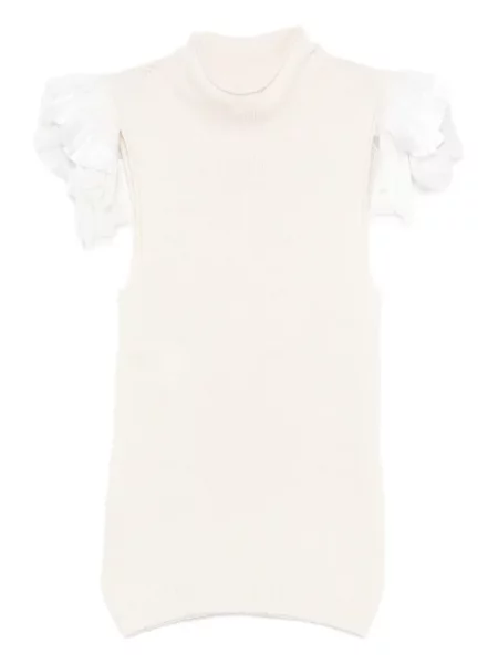 Top Alberta Ferretti cu volane