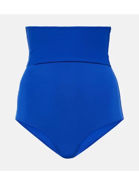 Bikini Eres cu talie înaltă albastru