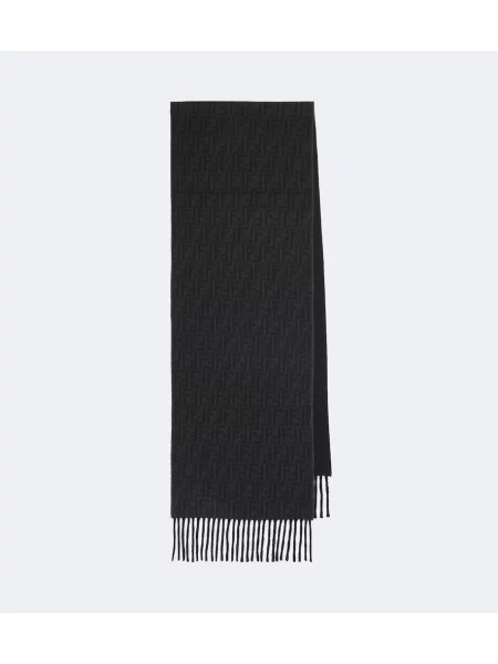 Fular Fendi de lână negru