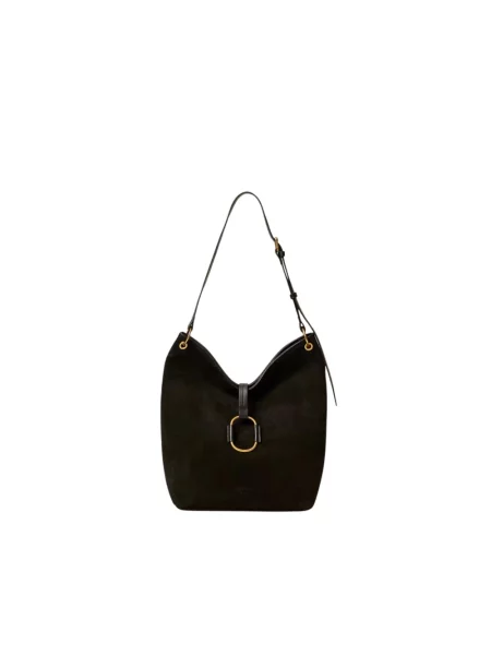 Torebka hobo Twinset czarna