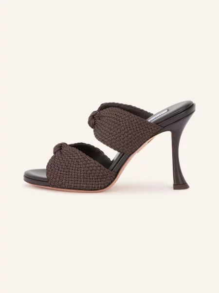 Aquazzura Mules Smile braun