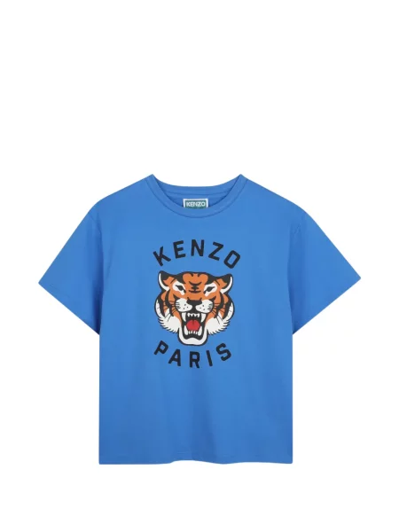 Koszulka dziecięca Kenzo niebieska