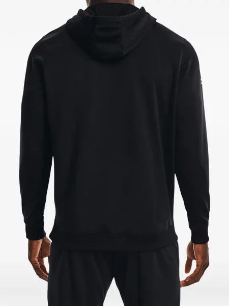Hanorac cu glugă Under Armour din fleece negru