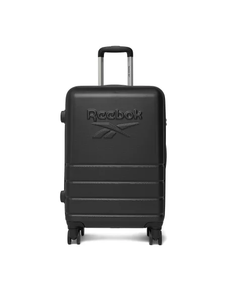 Střední kufr Reebok černý