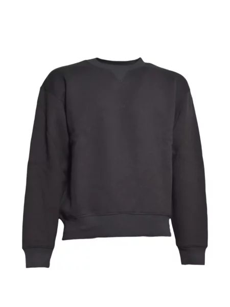 Lung pulover Our Legacy cu decolteu rotund negru