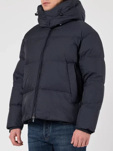 Пуховик Emporio Armani синій