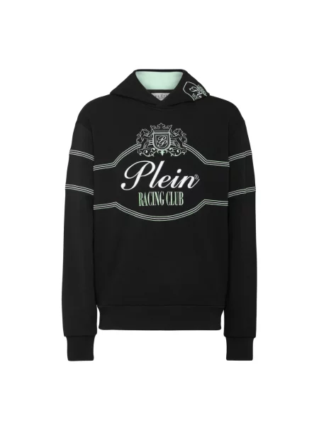 Bluza z kapturem Philipp Plein z kapturem czarna