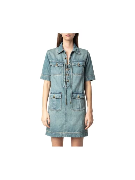 Sukienka Zadig & Voltaire biznesowa czarna