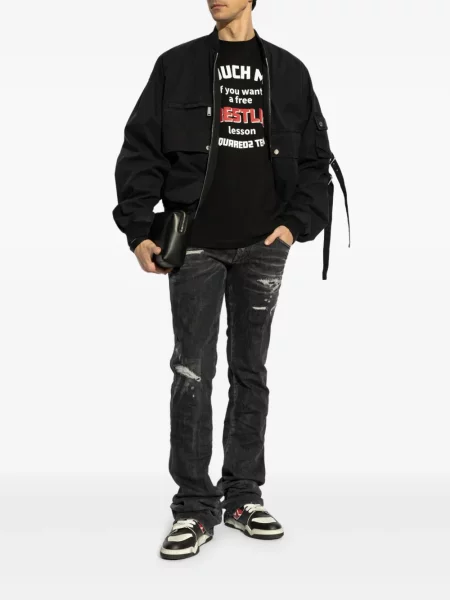 Tricou Dsquared2 cu imagine negru