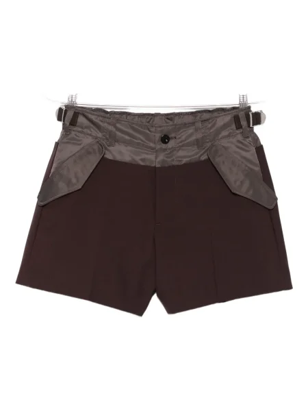 Pantaloni scurți Sacai maro