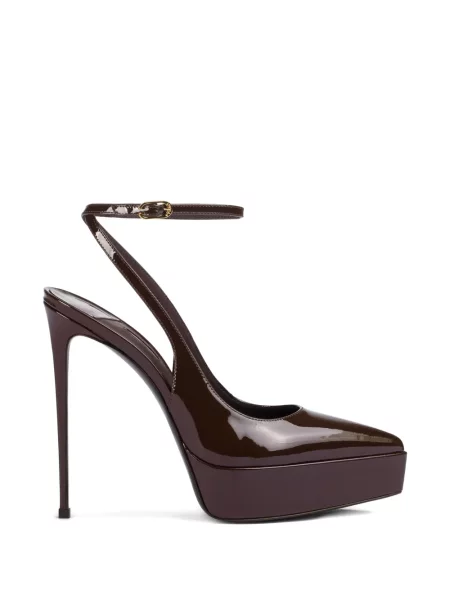 Pantofi cu toc Le Silla slingback maro