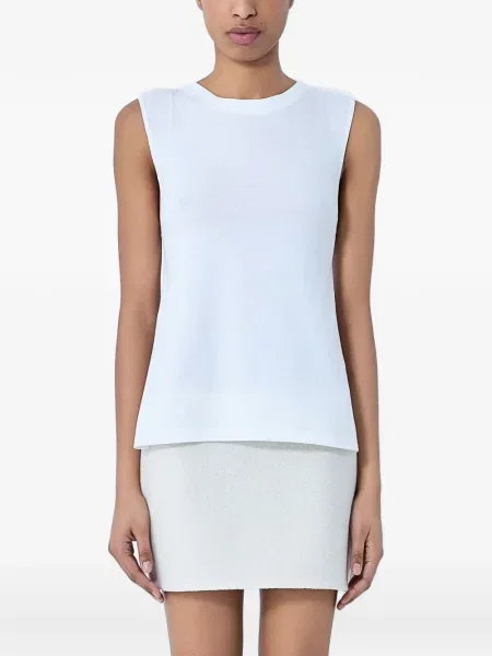 Podkoszulka Rier bez rękawów biała