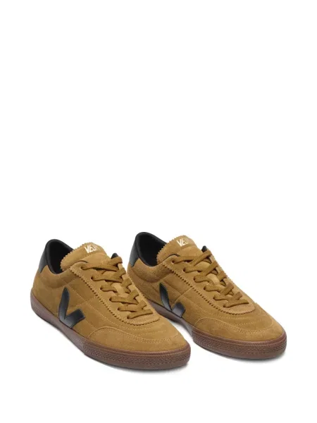 Sneakerși Veja din piele de căprioară