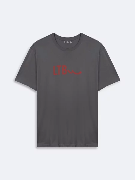 Футболка LTB Jeans сірий