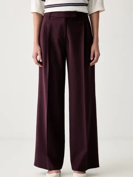 Marc O'Polo pantaloni pentru femei cu amestec de lână