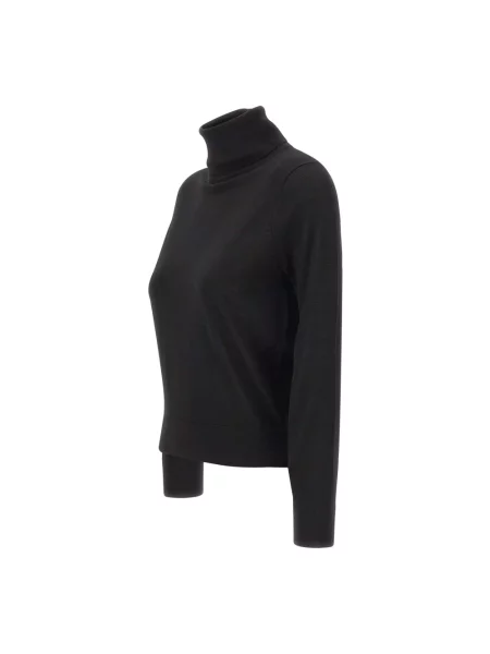 Sweter z golfem Kangra czarny