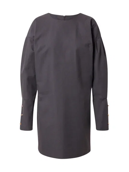 KAN Rochie CARBON metalic gri