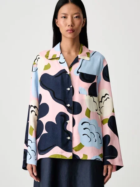 Marimekko cămașă pentru femei din vâscoză