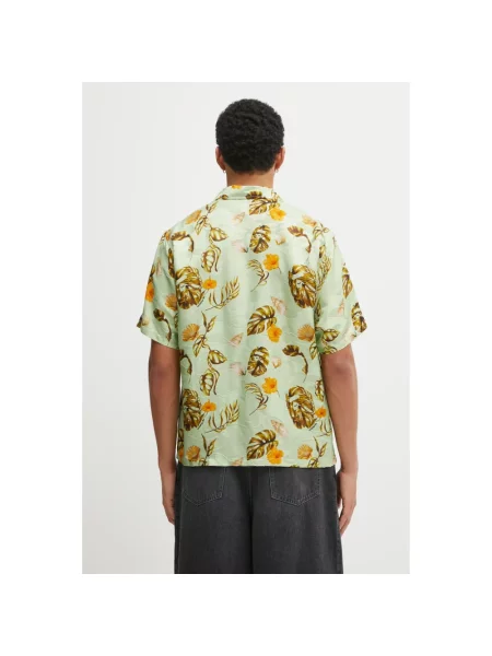 Jedwabna koszula A Bathing Ape® z kołnierzem