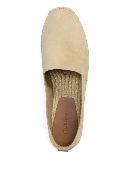 Espadrile Ralph Lauren Purple Label din piele de căprioară violet