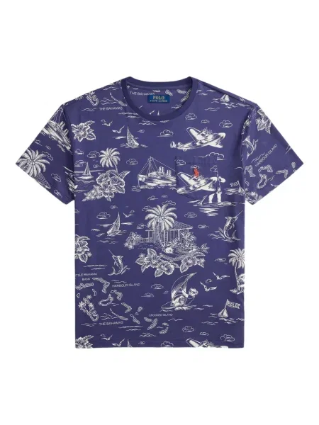 Кожени чорапи Polo Ralph Lauren с отворена пета с пейсли десен бяло