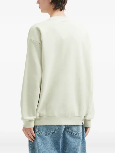 Hanorac crewneck Izzue cu broderie teddy