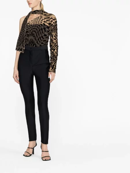 Liesas kelnės Mugler juoda