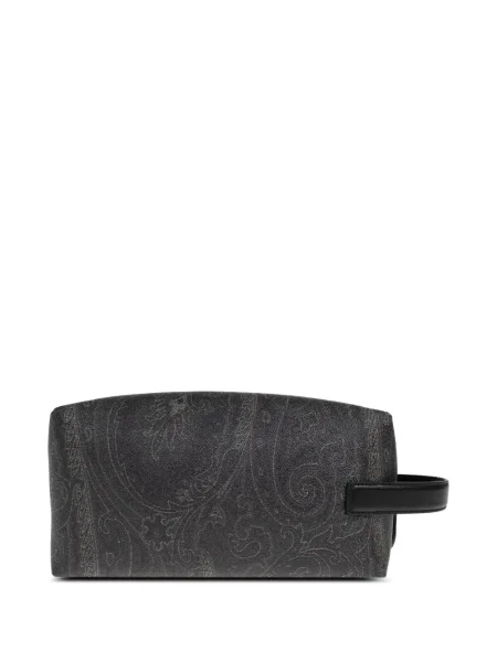 Geantă Etro cu model paisley gri