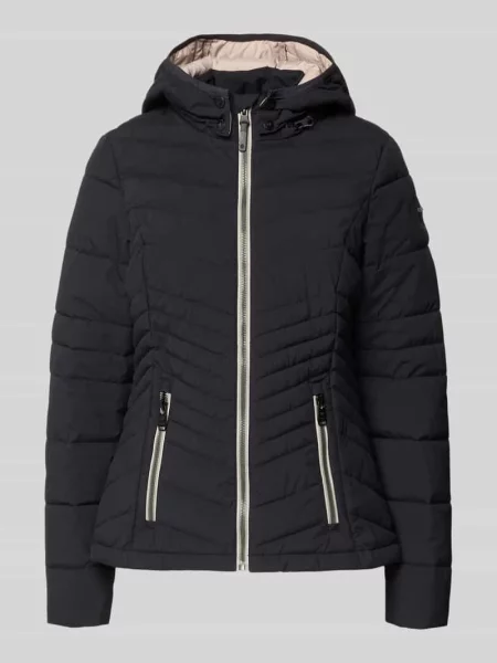 Kurtka o kroju slim fit z efektem pikowania G.i.g.a. Dx granatowa