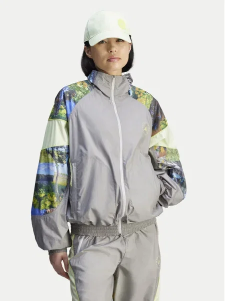 Adidas by Stella McCartney Суитшърт Earth Collage сив