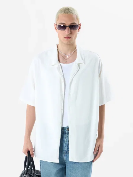 VAMOS CLO Cămașă mai multe culori / murdar alb