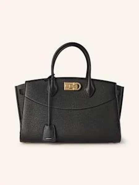 Ferragamo Torebka The New Studio Soft Large schwarz czarna