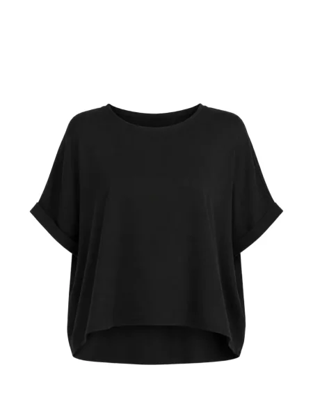 Tricou Dusan de mătase negru