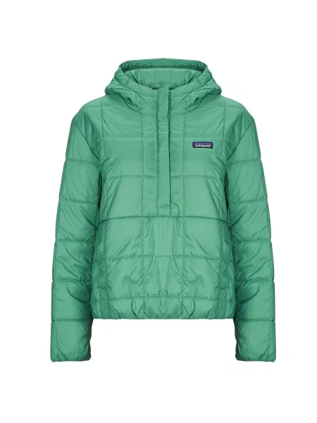 Pulover Patagonia cu glugă verde