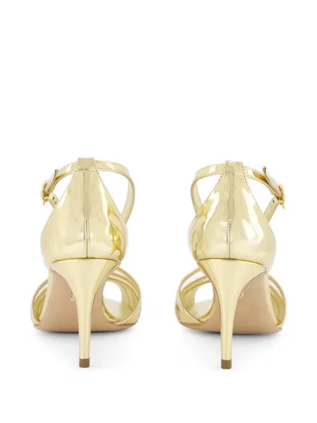 Sandale Ferragamo din piele auriu
