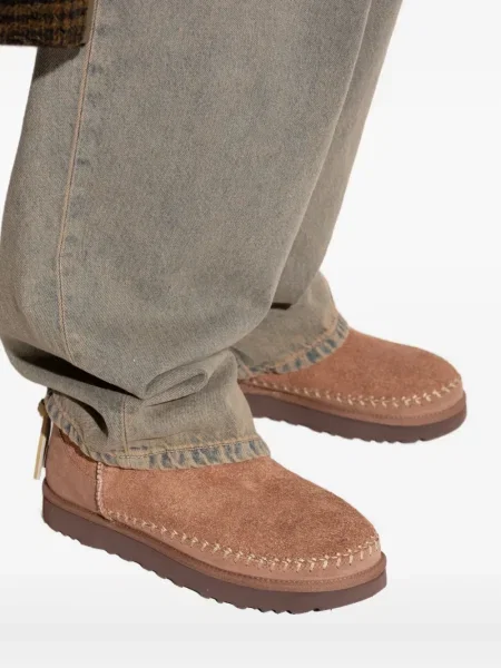 Botine Ugg din piele de căprioară maro