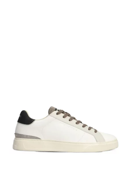 Sneakerși Crime London cu imagine alb