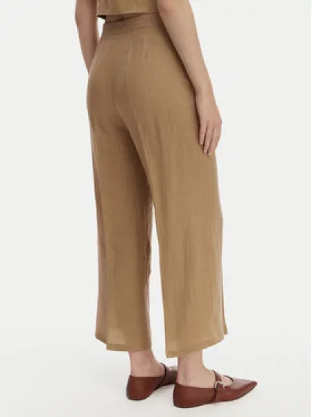 Kalhoty culottes Marella béžové