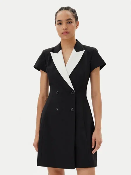 HUGO Rochie cocktail Kazuna negru