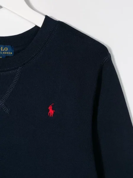 Koszulka polo dziecięca Polo Ralph Lauren niebieska