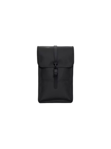 Rains Backpack Black Unisex Plecaki i torby Rains Size: One size czarny