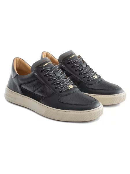 Sneakersy Ambitious skórzane czarne