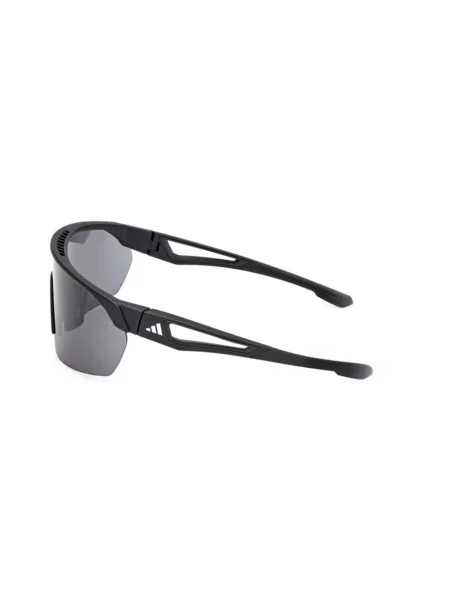 Okulary adidas Sport z lustrzanymi soczewkami czarne