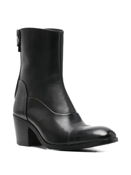 Botine Alberto Fasciani din piele negru