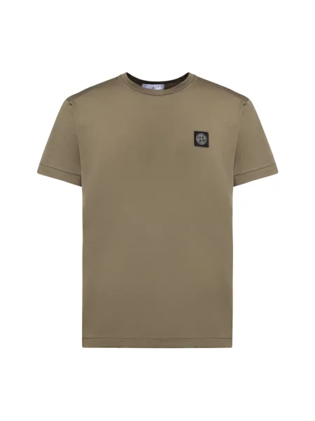 Koszulka Stone Island z kamieniami zielona