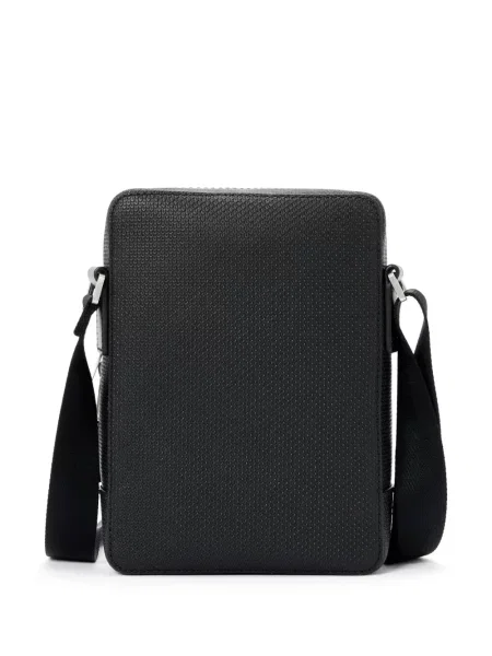 Geantă Lacoste din piele negru
